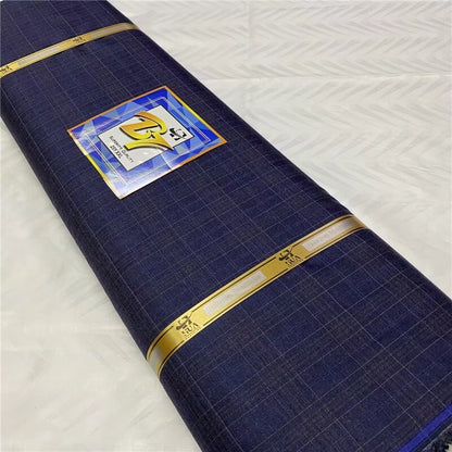 5 Yards Atiku Lace Fabric For Men Breathable Cashmere