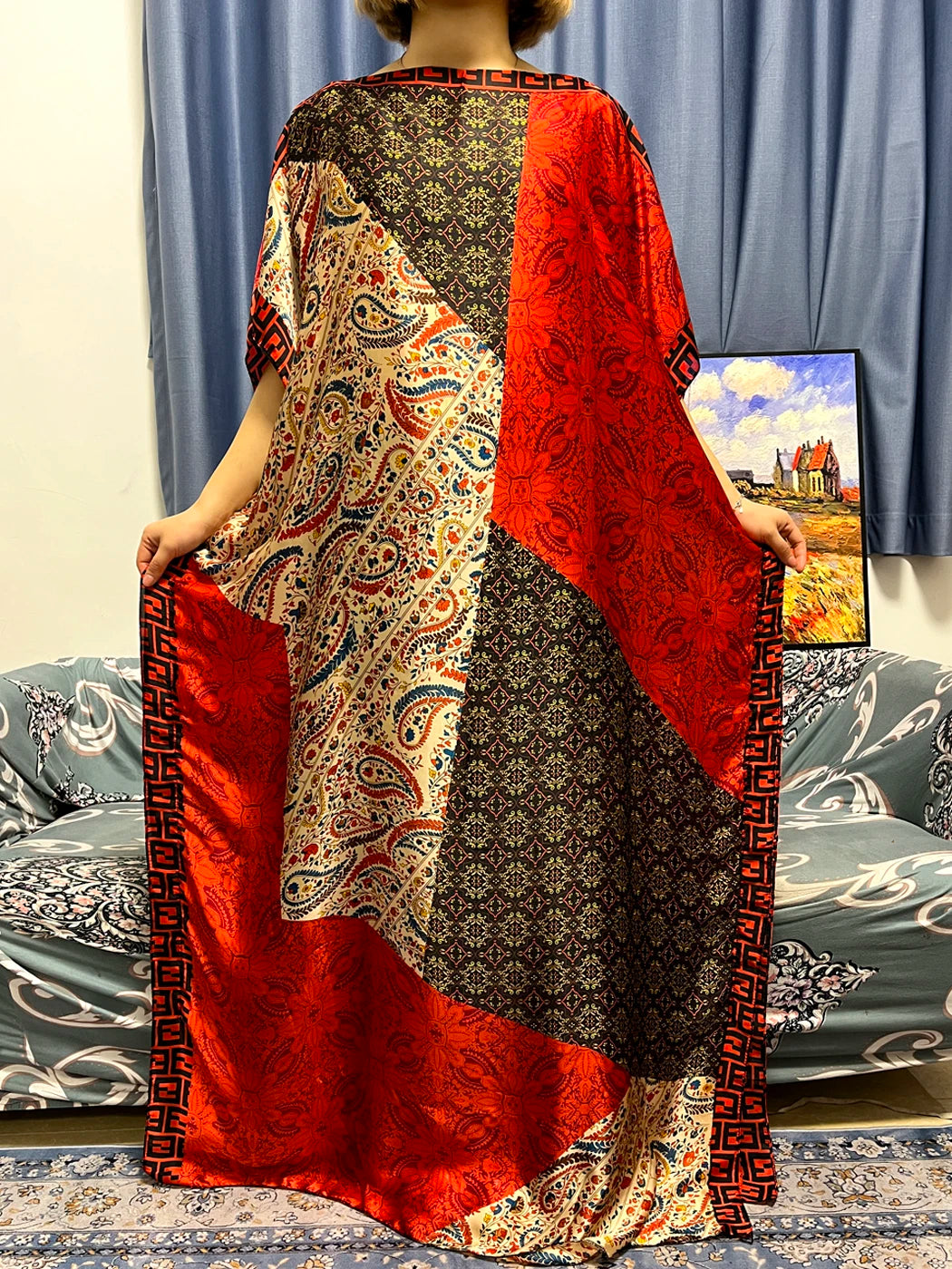 Traditional Silk Print