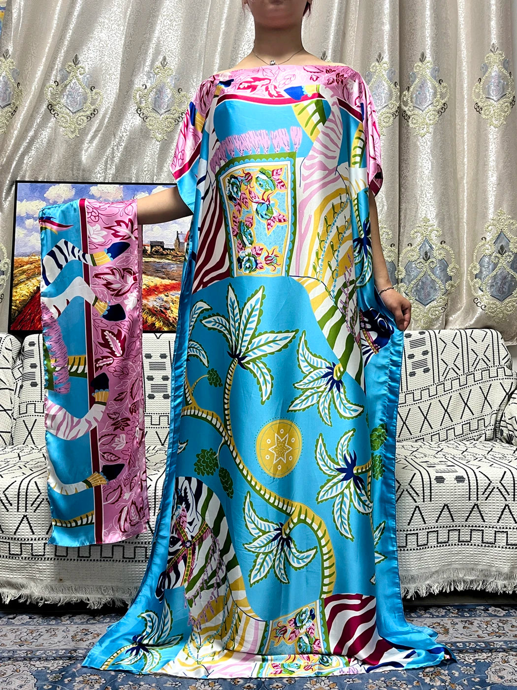 Traditional Silk Print