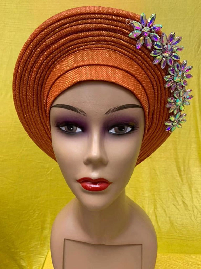 Turban Headtie With Stones