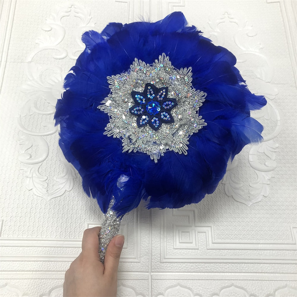 Small Size Feather Fan