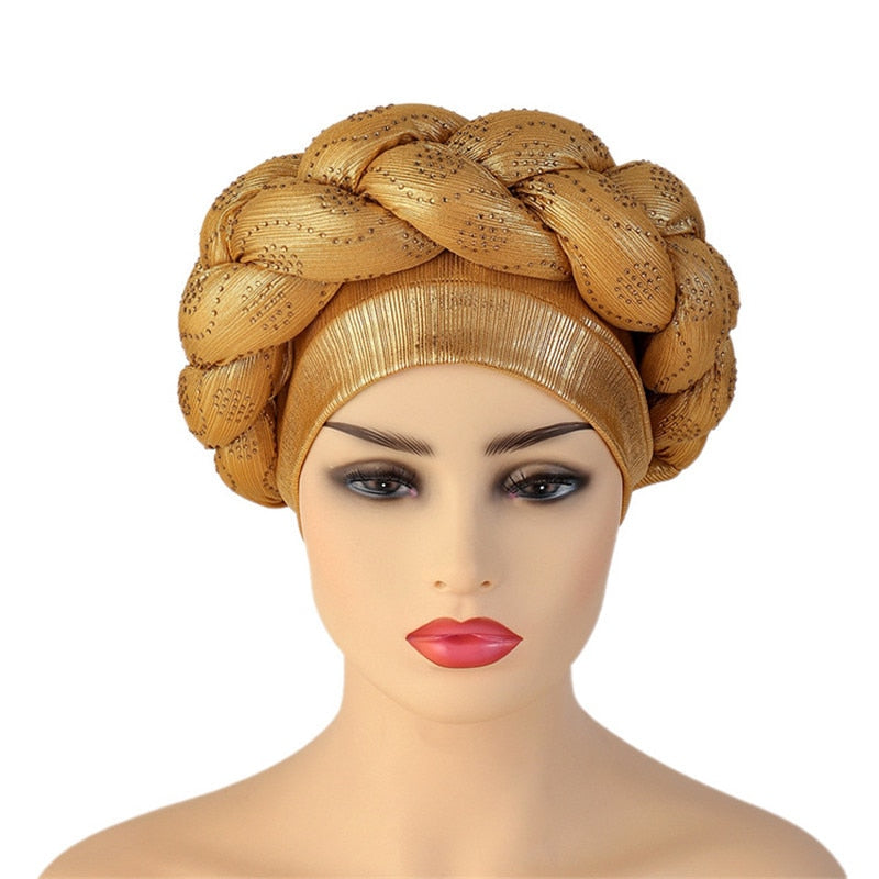 Braided Sleek Turban