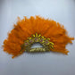Feather Fan With Stones