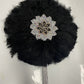 Turkey Feather Hand Fan