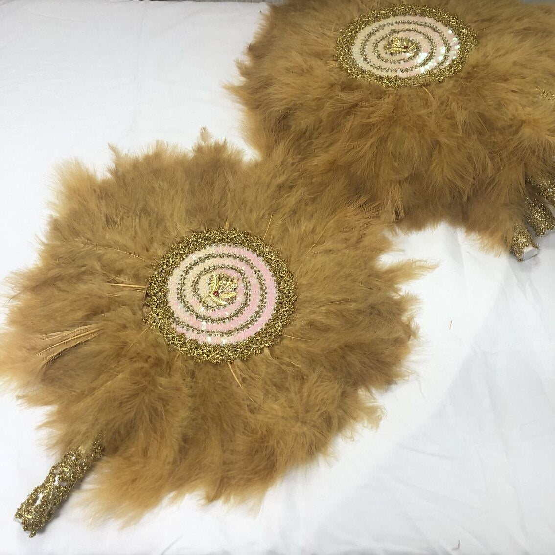 Big Size Feather Fan