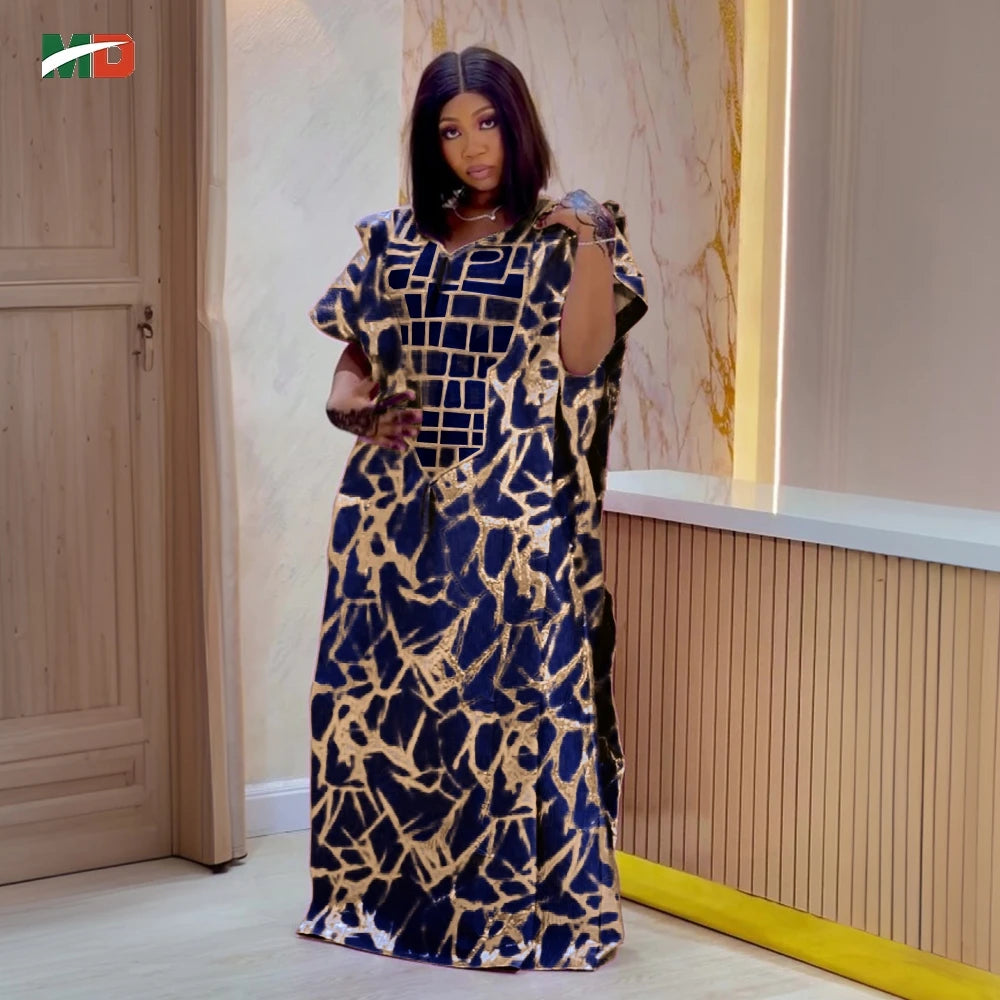 Elegant Tie Dye Kaftan