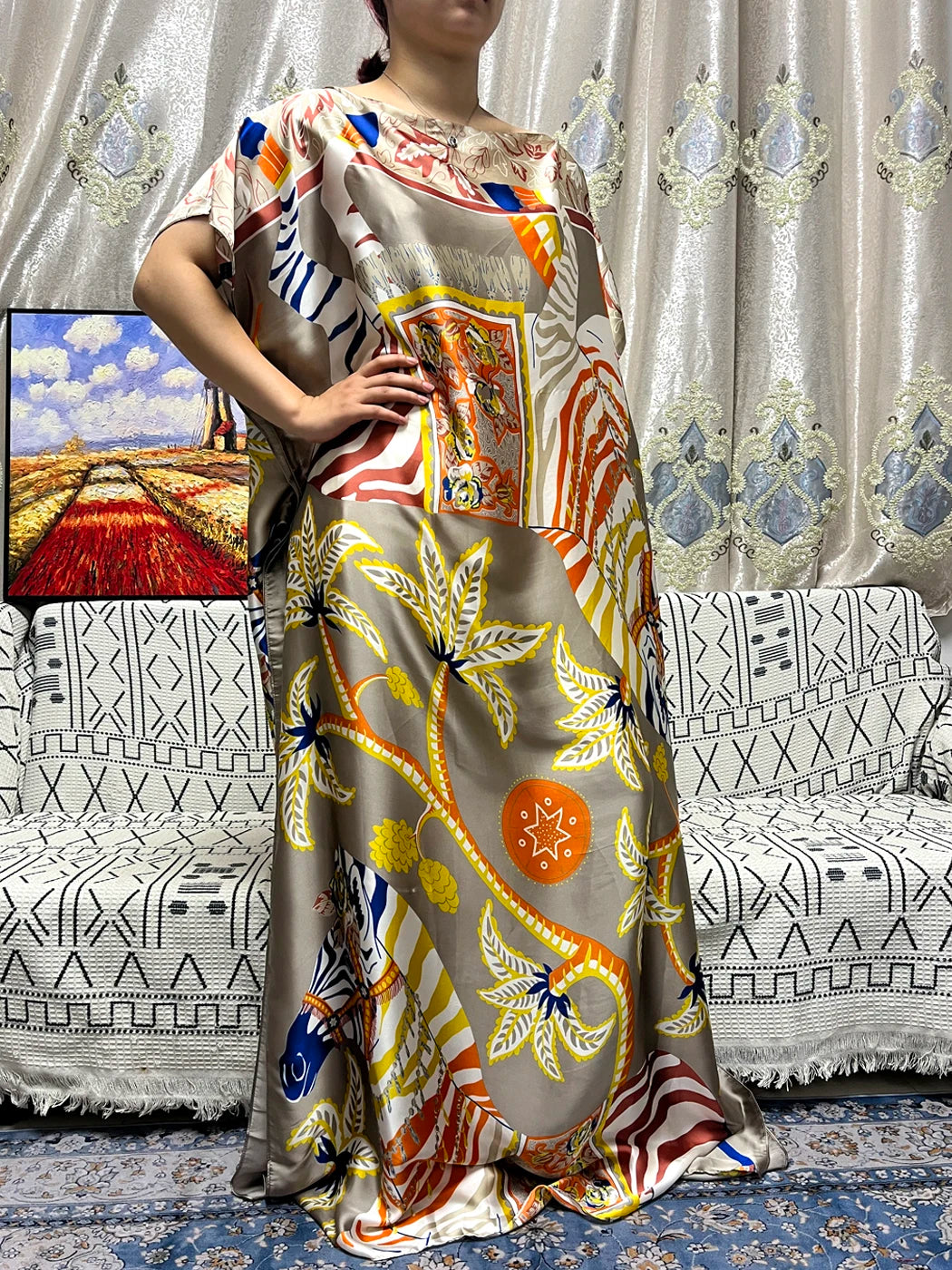 Traditional Silk Print
