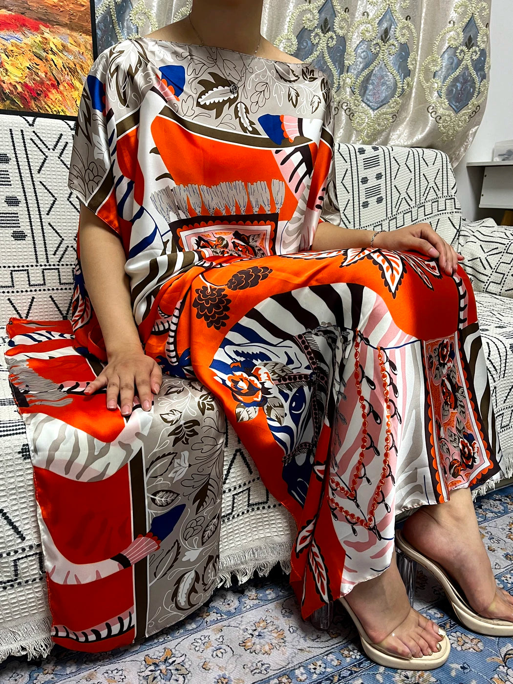 Traditional Silk Print