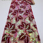 XIYA African Velvet Sequins Lace Fabric 5 Yards 2022 High Quality Soft French Tulle Nigerian Wedding Asoebi Women Dress LY749-4