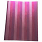 Pink gele with stripes