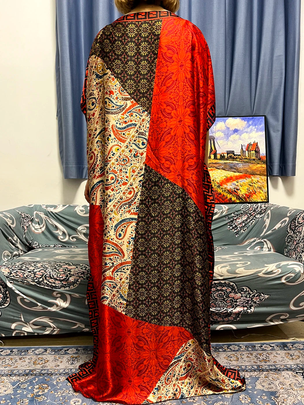 Traditional Silk Print