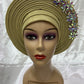 Turban Headtie With Stones