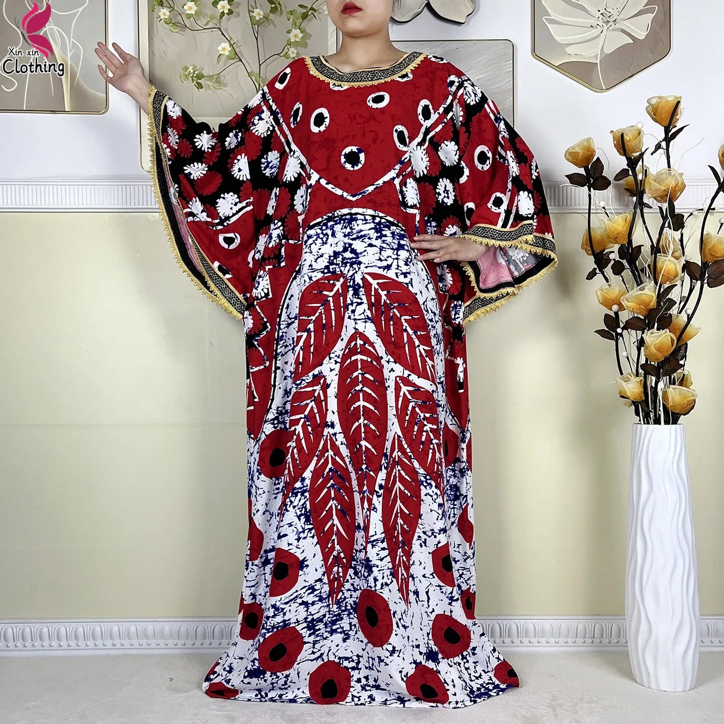 Traditional print Kaftan