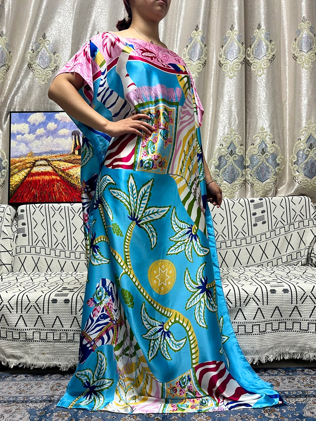 Traditional Silk Print