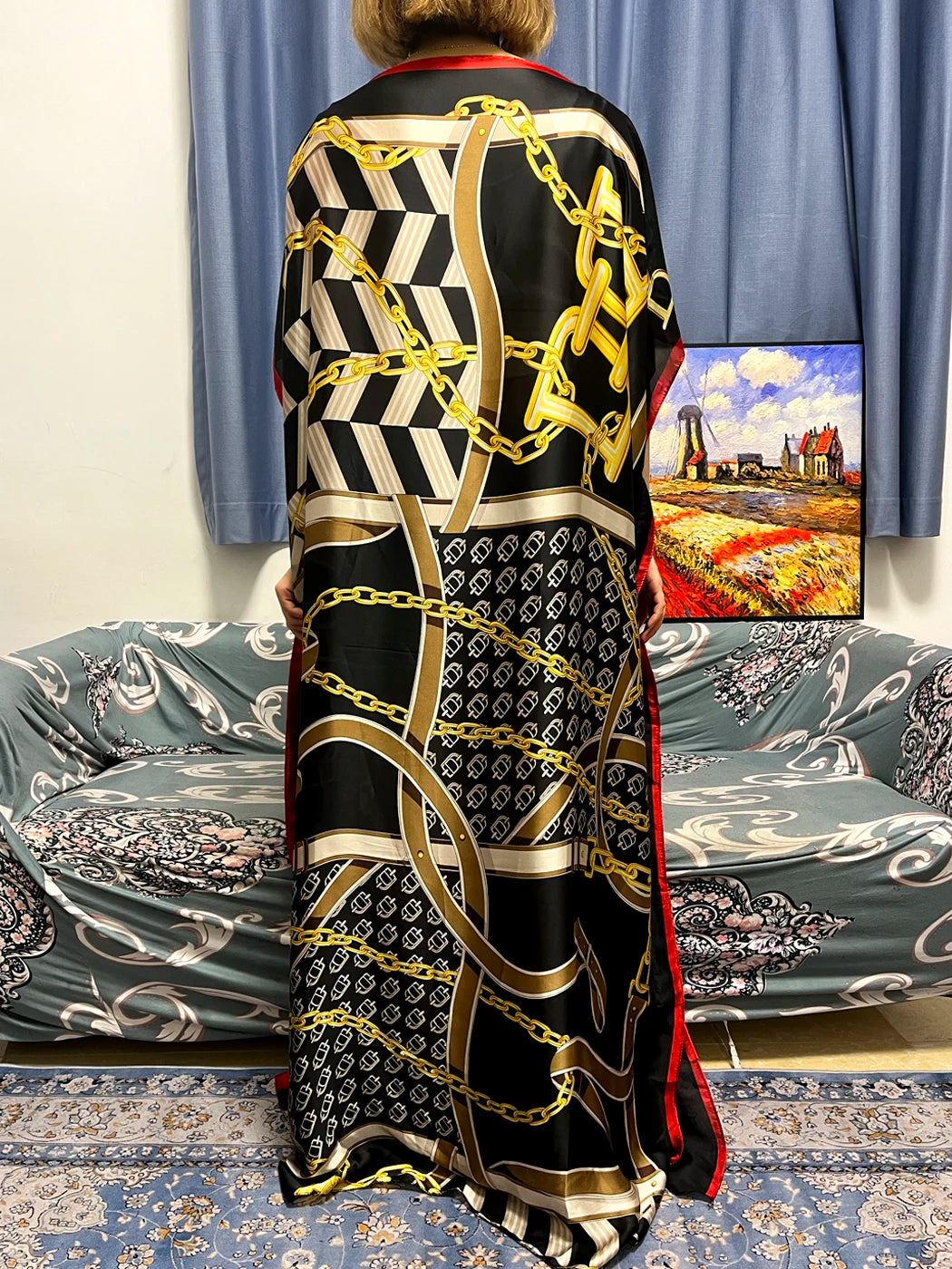 Traditional Silk Print