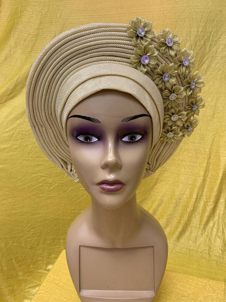 Turban Headtie With Stones