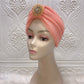 Bonnet Turban with Brooch