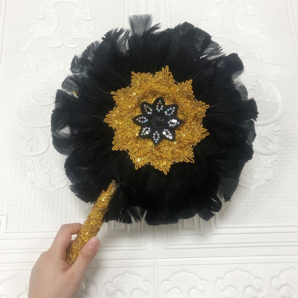 Small Size Feather Fan