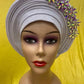 Turban Headtie With Stones