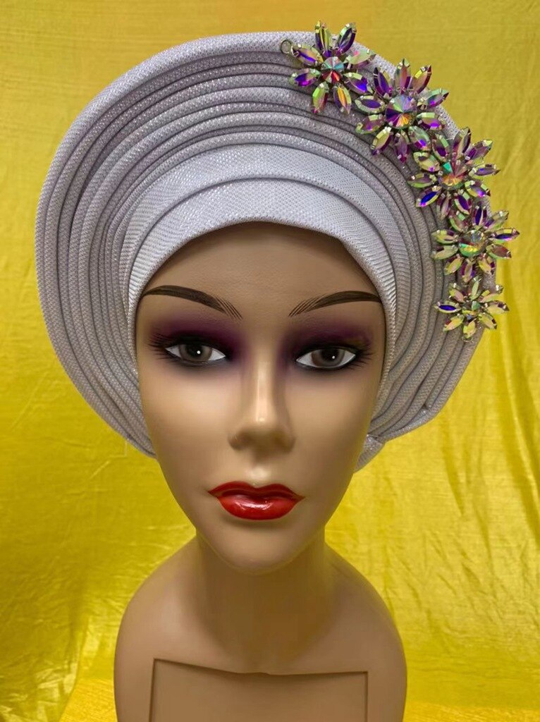 Turban Headtie With Stones