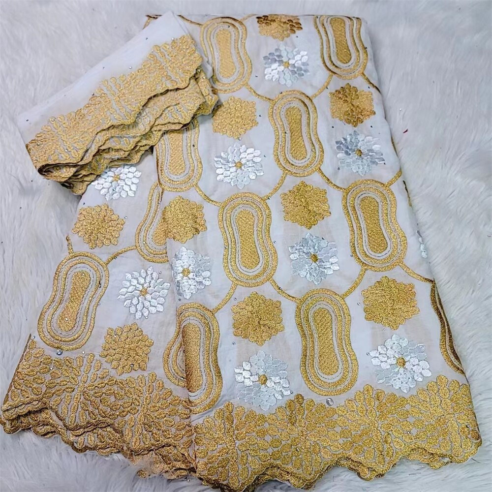 Lace Fabric Rhinestone 5 X 2 Yards