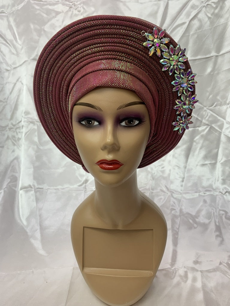 Turban Headtie With Stones
