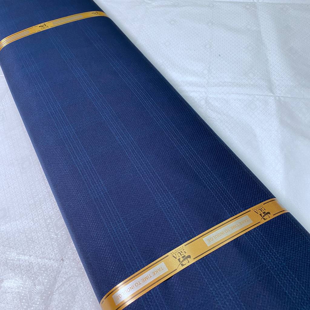 5 Yards Men's Atiku Fabric Senator Cashmere Wool