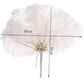 Ostrich Feather Fan With Pearl