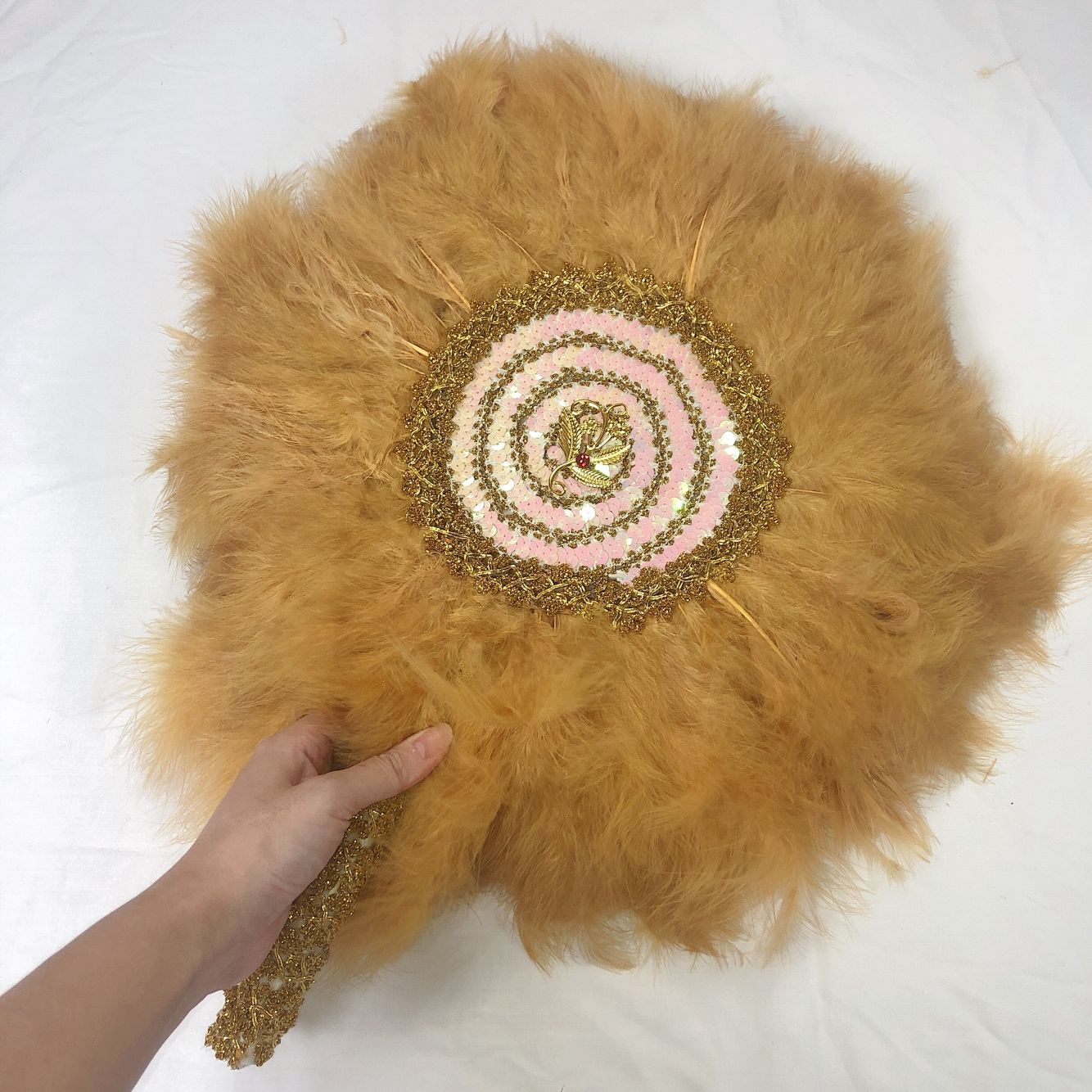 Big Size Feather Fan