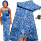 5 Yards Luxury Sequin Embroidery French Tulle