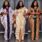 African Boubou Kaftan Dress – Luxury Abaya for Women Dubai Style, Evening Party Gown