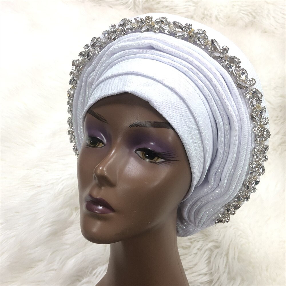 Jewelled Auto Gele Headtie
