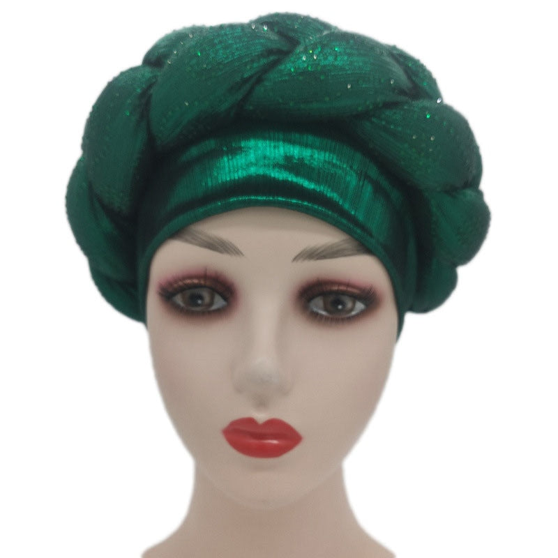 Braided Sleek Turban