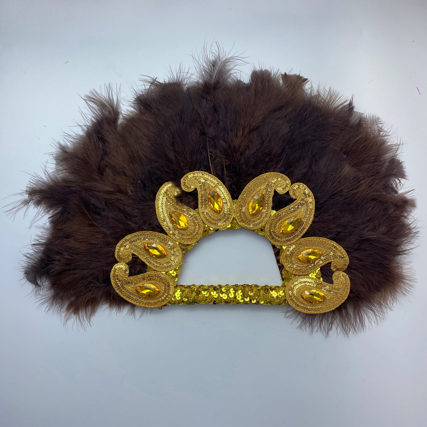 Turkey Feather Fan