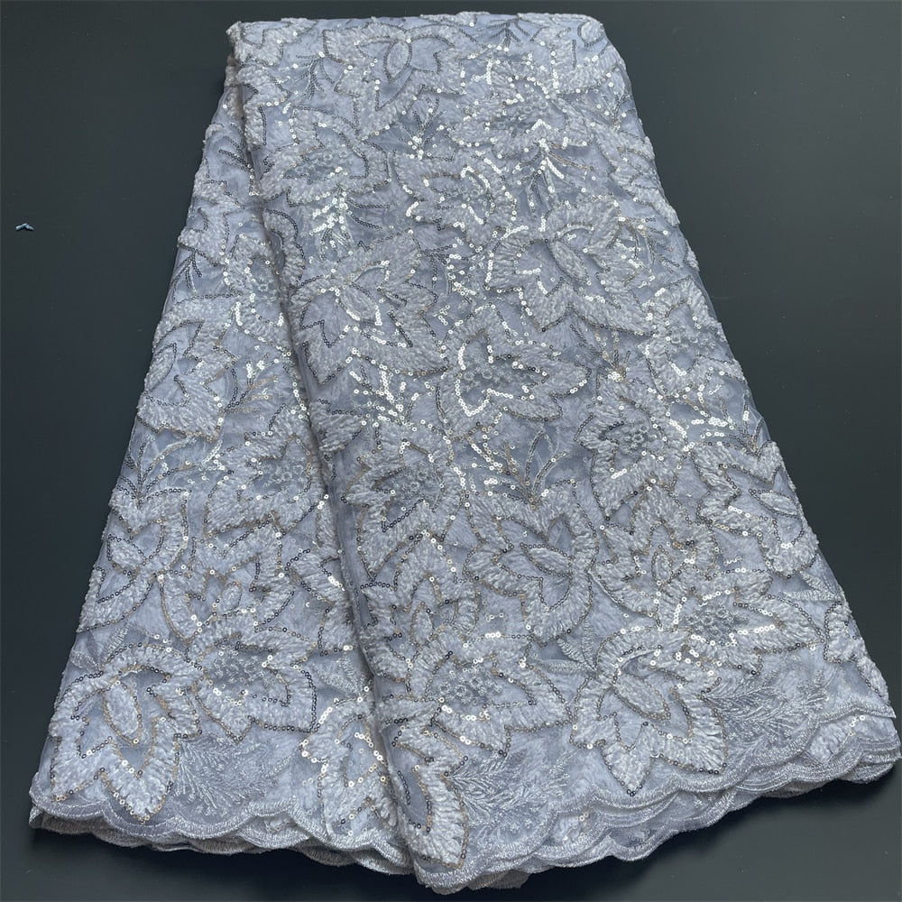 French Lace Fabric 5 Yards