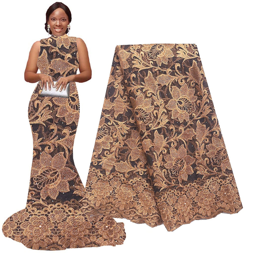 French Lace Fabric 5 Yards