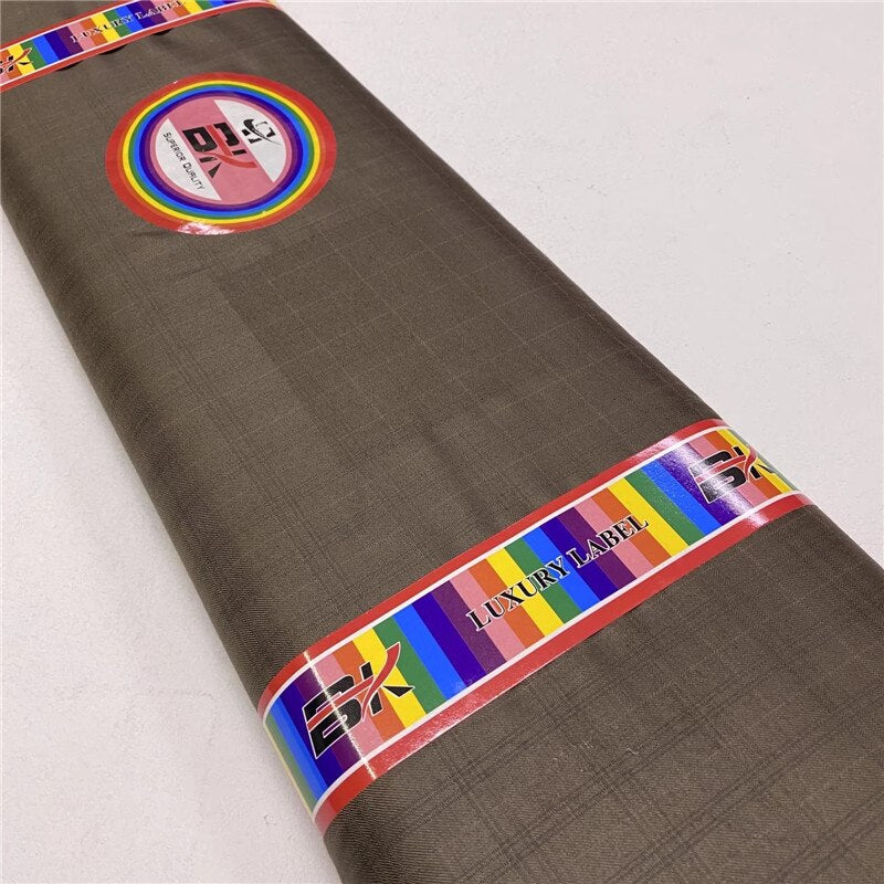 5 Yards Atiku Lace Fabric For Men Breathable Cashmere