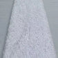 Purple French Cord Guipure Net Lace