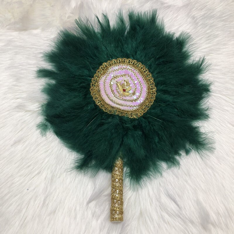 Big Size Feather Fan