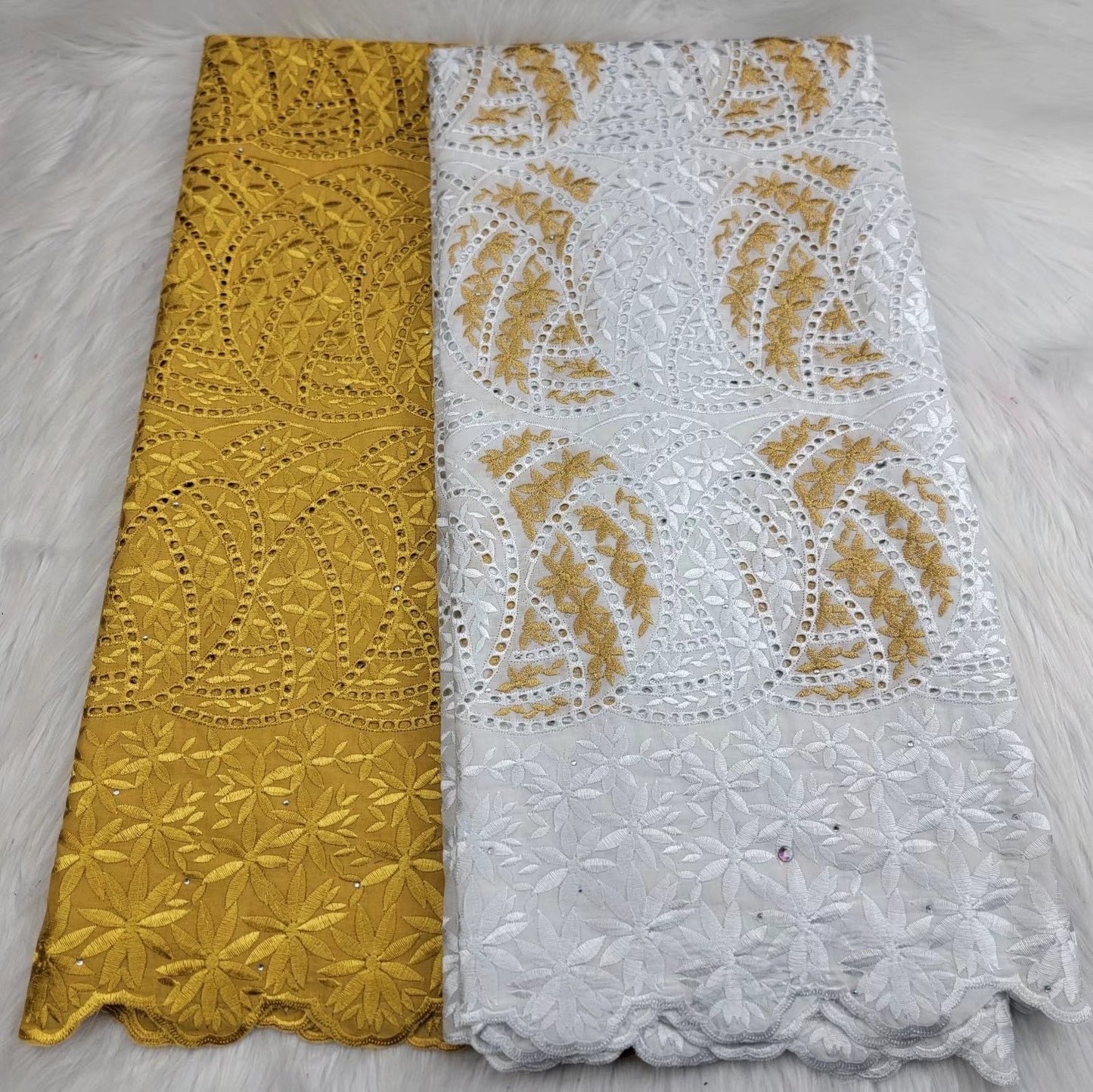 Lace Fabric 2.5 X 2.5 Yards