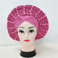 Breathable Sego Beaded Gele