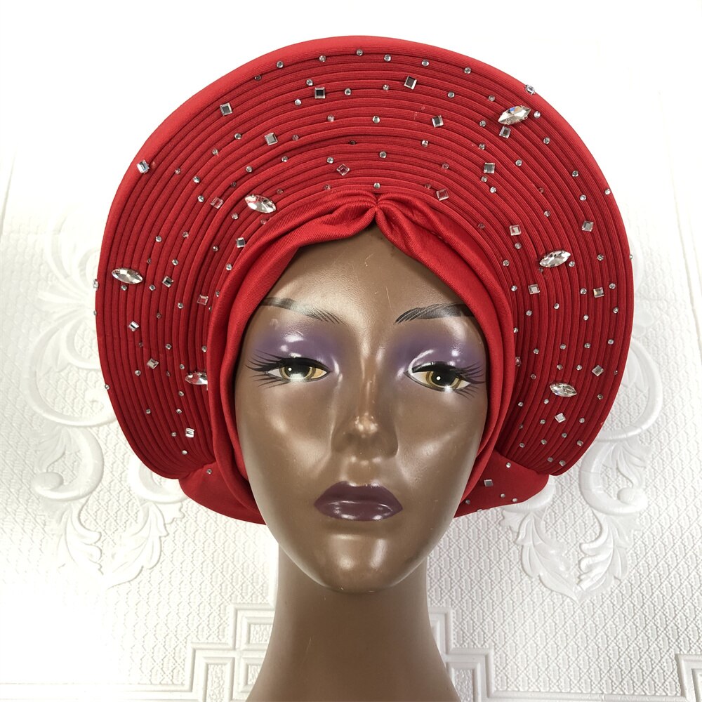 Auto Gele Headtie With Stones