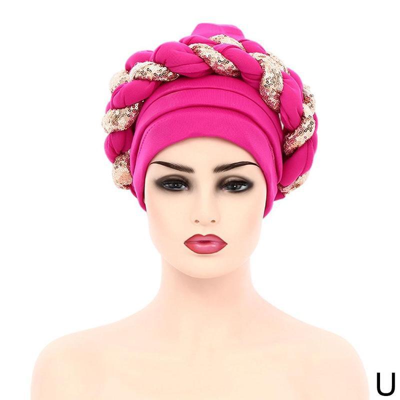 Double Twist Turban Cap