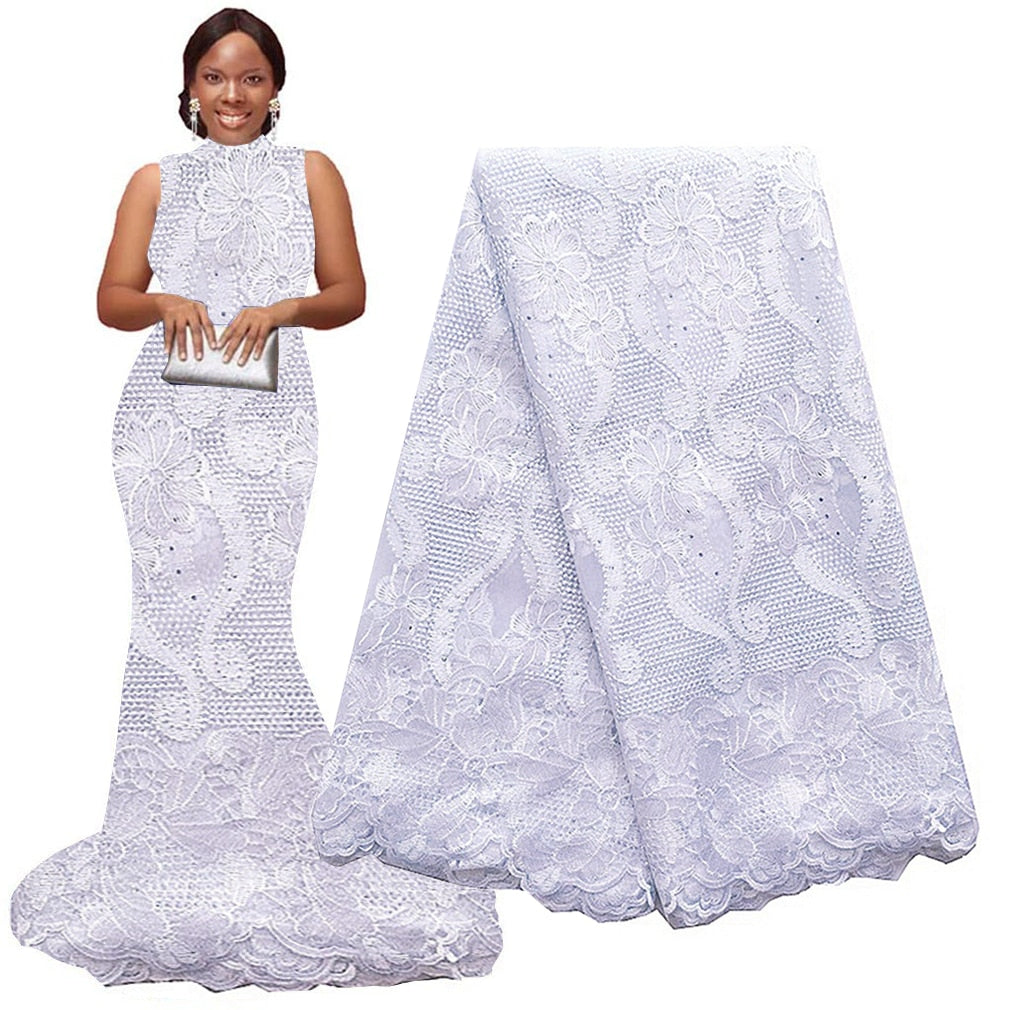 French Lace Fabric 5 Yards