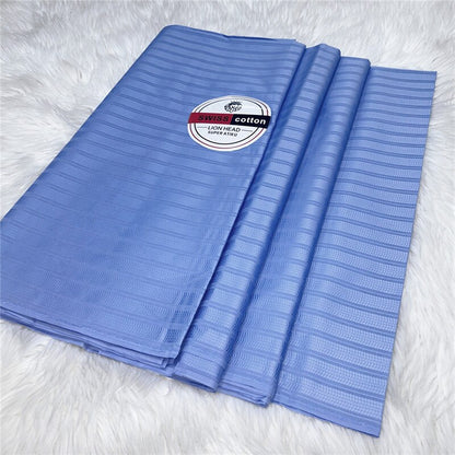 Atiku Fabric For Menswear Robe Dentelle Jacquard Brocade 5Yards