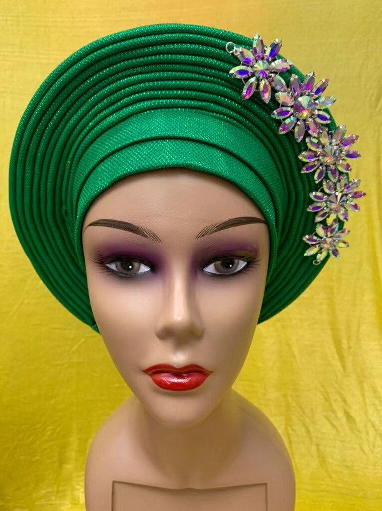 Turban Headtie With Stones