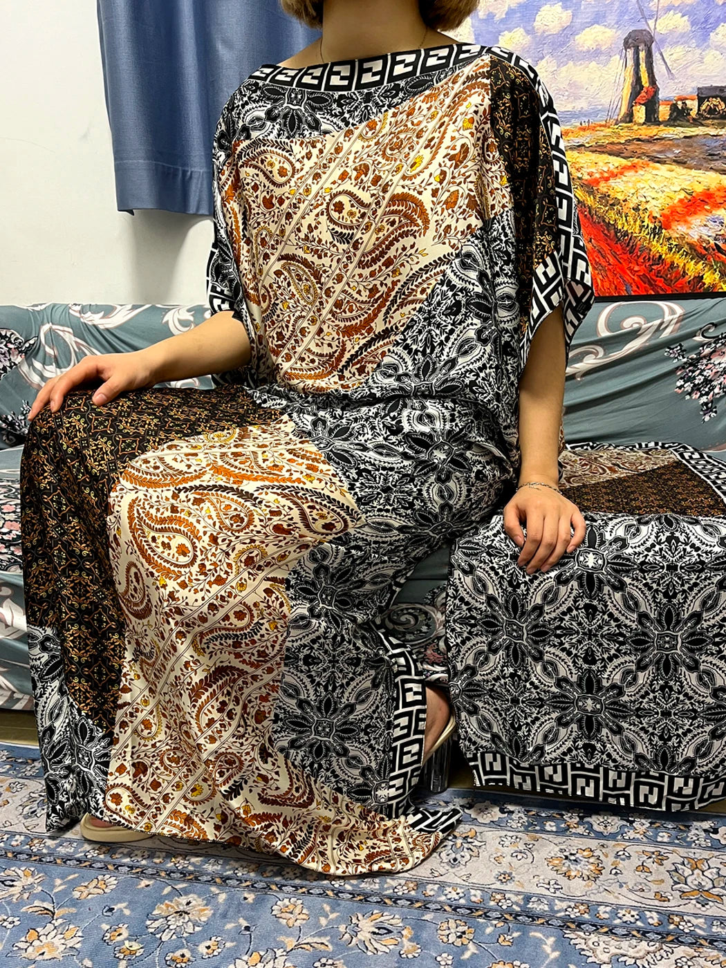 Traditional Silk Print