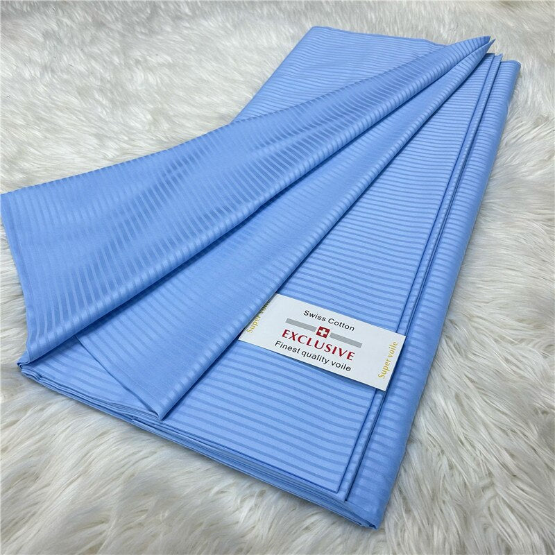 5 Yards Fabrics Soft Atiku Fabric For Men Swiss Material