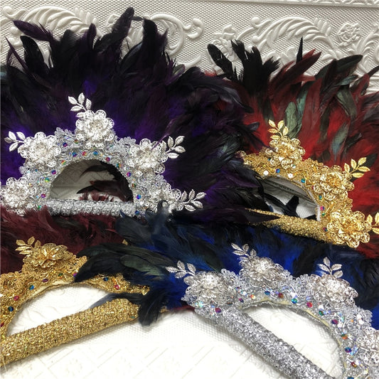 High Quality Feather Fan Big Size