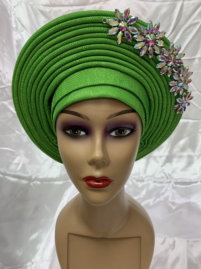Turban Headtie With Stones